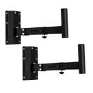 Kit 2 Suportes Paredes para Caixa De Som Rocker Até 45kg Aço SPS-501