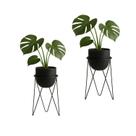 Kit 2 Suportes Tripé 45x15 para Vaso de Chão em Aço Carbono - Médio NV516BPG