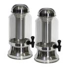 Kit 2 Suqueira Vidro 3,2L com Compartimento Gelo Polido Kit 2 Suqueira Vidro 3,2L com Compartimento Gelo Polido
