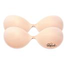 Kit 2 Sutia Adesivo Colar Levanta E Junta Os Seios Cor Nude