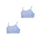 Kit 2 Sutiã Infantil Menina Sem Bojo Com Regulagens Tamanho:PCor:Branco