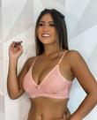 Kit 2 Sutiã Renda Sem Bojo Forrado Alcinha