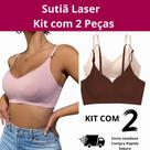 Kit 2 Sutiãs Anatômicos a Laser Ajuste Perfeito e Sem Marcas