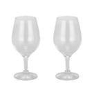 Kit 2 Taça Cerveja em Vidro Copo para 395 ml Laguna Beer Transparente Drinks Resistente