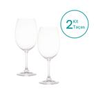Kit 2 Taças de Vinho Cristal Ecológico 450ml Lyor Kit 2 Taças de Vinho Cristal Ecológico 450ml Lyor