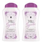 Kit 2 Talco Desodorante Perfumado Tabu Segredos 100G - Dana