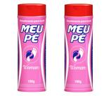 Kit 2 Talco Para Pé Em Pó Woman Meu Pé 100g - Meu Pé