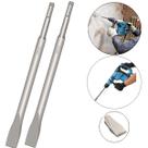 Kit 2 Talhadeiras SDS e Manual 10" Profissional Ponta Chata Kit 2 Talhadeiras SDS e Manual 10" Profissional Ponta Chata