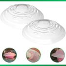 Kit 2 Tampa para Microondas Protetora Alimentos Kit 2 Tampa para Microondas Protetora Alimentos