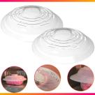 Kit 2 Tampa Protetora Alimentos Microondas Prato Cozinha Comida Kit 2 Tampa Protetora Alimentos Microondas Prato Cozinha Comida