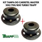 Kit 2 Tampas de Carretel Master 500/700/800 Turbo trapp
