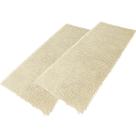Kit 2 Tapete De Banheiro Bolinha Microfibra Antiderrapante 100 Poliéster 0,50mx1,00m