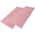 Kit 2 Tapete De Banheiro Bolinha Microfibra Antiderrapante Poliéster 0,50mx1,00m