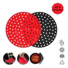 Kit 2 Tapete Protetor Para Airfryer Forno Microondas Silicone 20cm