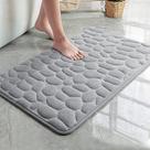 Kit 2 Tapetes Banheiro Antiderrapante Macio Absorvente 60x40
