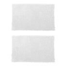 Kit 2 Tapetes para Banheiro Bolinha Antiderrapante 38x58cm Microfibra