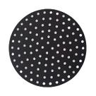 Kit 2 Tapetes Silicone Redondo Quadrado Fritadeira Air Fryer