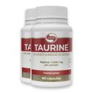Kit 2 Taurine Vitafor 60 Cápsulas