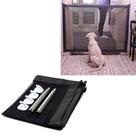 Kit 2 Telas Grade Porta Para Cachorro Pet Caes Bebe Gato Criança Casa Proteçao