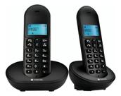Kit 2 Telefone Sem Fio E Viva Voz Com Ramal Motorola Mt150-2