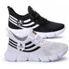Kit 2 Tenis Casual Esportivo Confortável Academia Caminhada Barato