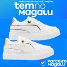 Kit 2 Tênis Casual Feminino Pum Pm Branco Com Brilho Conforto Estilo e Leveza