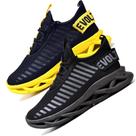 Kit 2 Tênis Masculino Esportivo Confortavel Maverik Amarelo e Preto Kit 2 Tênis Masculino Esportivo Confortavel Maverik Amarelo e Preto