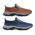 Kit 2 Tênis Sapatilha Slip On Calce Fácil Masculina Casual Moderna de Trilha Adventure Super Leve e