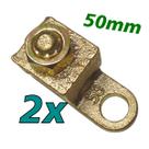 Kit 2 Terminal de Pressão Sapata Botinha para Cabo 50mm Reforçado