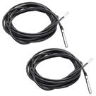 Kit 2 termopar ntc 50cm inox p control full gauge wje