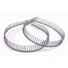 KIT 2 Tiaras de Ferro Arco Diadema Masculina Metal Arquinho Ondinhas