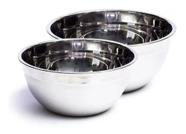 Kit 2 Tigela Bowl Inox Multiuso Pratica E Durável 24cm 28cm
