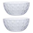Kit 2 Tigelas Bowl 730 Ml Transparente Acqua 14x7 Cm Kit 2 Tigelas Bowl 730 Ml Transparente Acqua 14x7 Cm