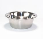 Kit 2 Tigelas Comedouro E Bebedouro Para Cães E Gatos Em Inox 360Ml Chalesco