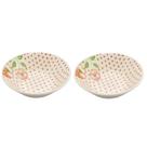 Kit 2 Tigelas Conic Decorada 500ml Petisco Salada Caldo