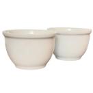 Kit 2 Tigelas / Cumbucas 420ml - Porcelana Branca