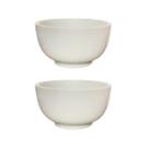 Kit 2 Tigelas / Cumbucas 600ml - Porcelana Branca