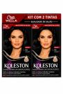 Kit 2 Tinta Koleston Wella Cor 10 Preto Infinito Kit 2 Tinta Koleston Wella Cor 10 Preto Infinito