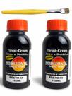 kit 2 Tinta para couro preto sb tenis e pincel 100ml kit 2 Tinta para couro preto sb tenis e pincel 100ml