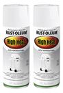 Kit 2 Tinta Rust Oleum Alta Temperatura 650c Churrasqueira