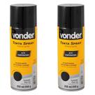 Kit 2 tinta spray alta temperatura preto 350ml vonder Kit 2 tinta spray alta temperatura preto 350ml vonder