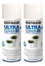Kit 2 Tinta Spray Ultra Cover 2x Multiuso Branco Rust Oleum