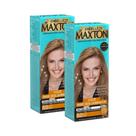 Kit 2 Tintura Creme Maxton Louro Claro 8.0 Kit 2 Tintura Creme Maxton Louro Claro 8.0