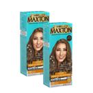 Kit 2 Tintura Creme Maxton Louro Natural 7.0