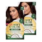 Kit 2 Tintura Soft Color Sem Amônia Castanho Médio 40