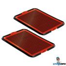 Kit 2 Toaletes Sanitário Ultracompra Pipi Dog Vermelho Kit 2 Toaletes Sanitário Ultracompra Pipi Dog Vermelho
