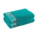 Kit 2 Toalha Praia Gigante Piscina Verão Beach 78x150 Appel Cor:Jubarte - Verde Caribe Kit 2 Toalha Praia Gigante Piscina Verão Beach 78x150 Appel Cor:Jubarte - Verde Caribe