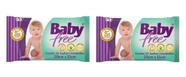 Kit 2 Toalha Umedecida Baby Free 50 Unidades - QLB