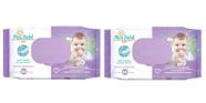Kit 2 Toalha Umedecida Meu Bebê Soft 100 Un - Hygieline