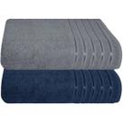 Kit 2 Toalhas Banhão 100% Algodão 90X150 cm Teka Comfort Kit 2 Toalhas Banhão 100% Algodão 90X150 cm Teka Comfort